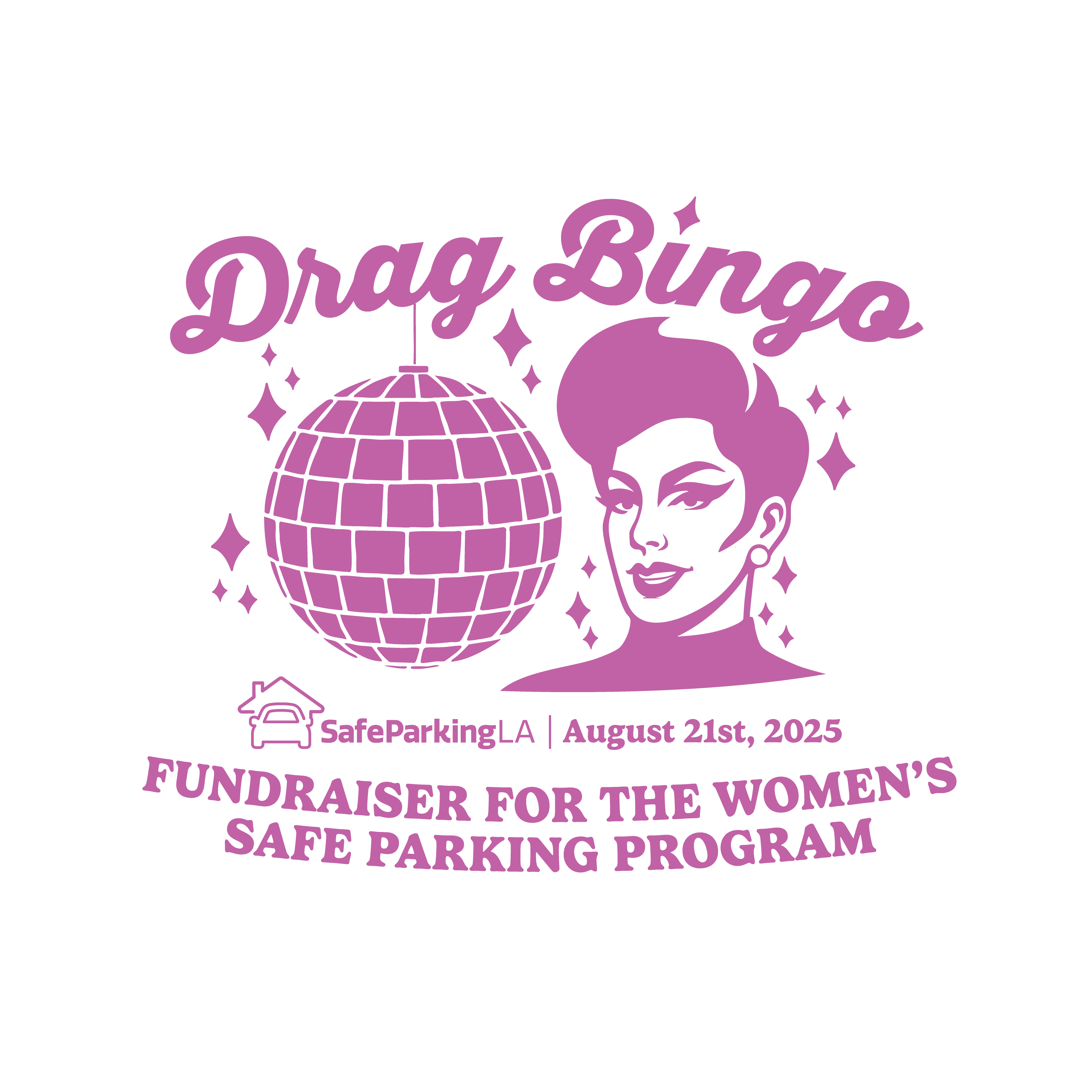 Drag Bingo - A Fundraiser for the Women's Safe Parking Program - logo